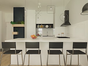 Bemowo - 42m². - Kuchnia, styl minimalistyczny - zdjęcie od Studio Monocco