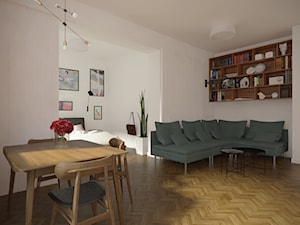 Śródmieście - 50 m² - Salon, styl vintage - zdjęcie od Studio Monocco