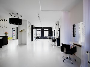 Salon fryzjerski - Marki - Wnętrza publiczne, styl nowoczesny - zdjęcie od Studio Monocco
