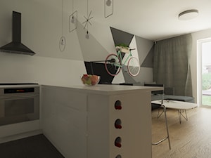 Bemowo - 42m². - Salon, styl minimalistyczny - zdjęcie od Studio Monocco