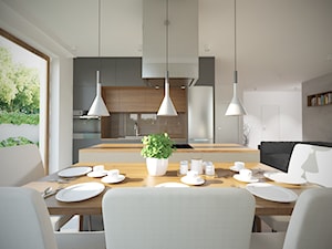 Sadyba - 65m2. - Kuchnia, styl minimalistyczny - zdjęcie od Studio Monocco