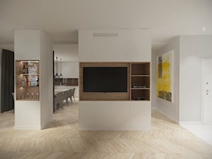 Wilanów - 140 m² - Salon, styl minimalistyczny - zdjęcie od Studio Monocco
