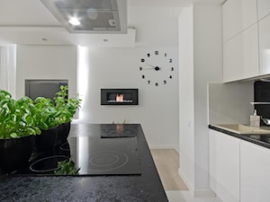 Nowoczesne mieszkanie w Gdańsku - Kuchnia, styl nowoczesny - zdjęcie od INDEZZO