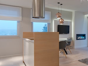 Trójmiejski apartament - Kuchnia, styl nowoczesny - zdjęcie od INDEZZO