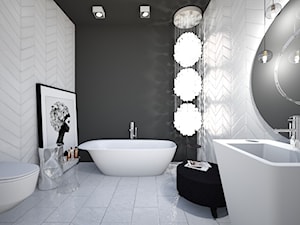 Salon kąpielowy - Łazienka, styl nowoczesny - zdjęcie od INDEZZO