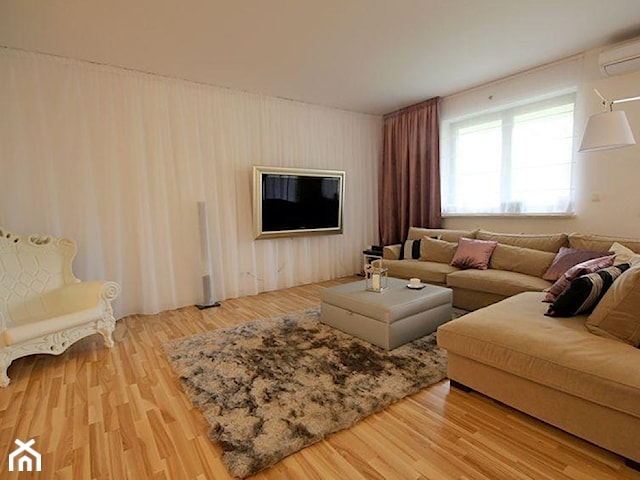 apartament na Sadybie - projekt zrealizowany dla programu TV Dekoratornia