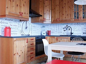 projekt mieszkania 69m2 na Pradze "konkurs" - Kuchnia, styl nowoczesny - zdjęcie od bemydesign
