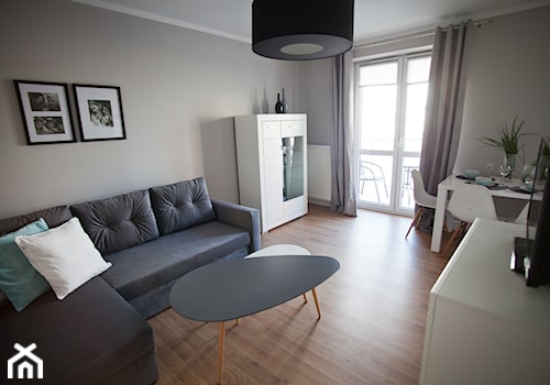 Mieszkanie pod wynajem I - Salon, styl skandynawski - zdjęcie od Studio Decorativa Design