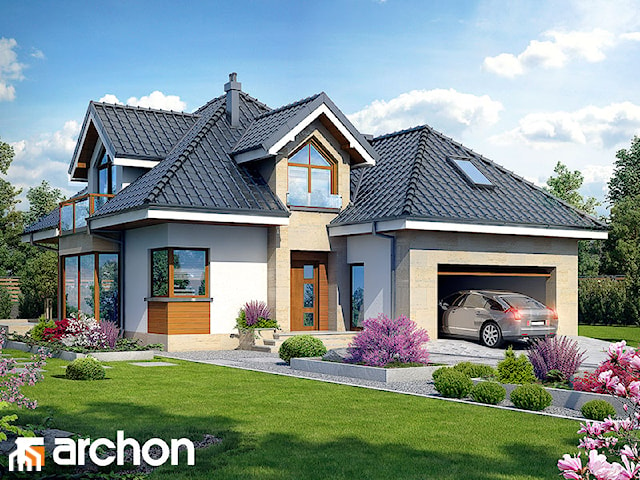 Projekt domu ARCHON+ Dom w rukoli (G2N)