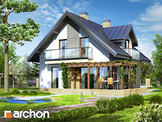 Projekt domu ARCHON+ Dom w rododendronach (N)