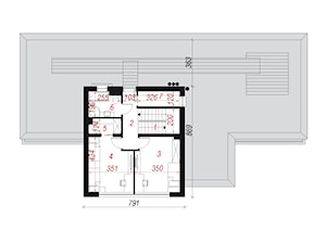 Dom w borrago (G) - Piętro (Rzut) - zdjęcie od ARCHON+ Biuro Projektów