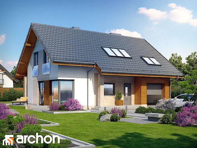 Projekt domu ARCHON+ Dom w wisteriach