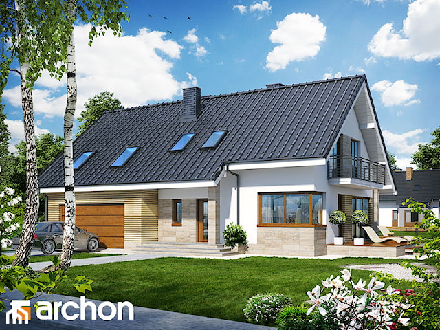 Projekt domu ARCHON+ Dom w idaredach (G2)