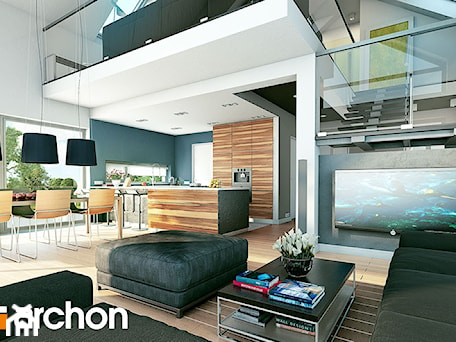 Aranżacje wnętrz - Domy: Dom w laurach - projekt ARCHON+ - ARCHON+ Biuro Projektów. Przeglądaj, dodawaj i zapisuj najlepsze zdjęcia, pomysły i inspiracje designerskie. W bazie mamy już prawie milion fotografii!