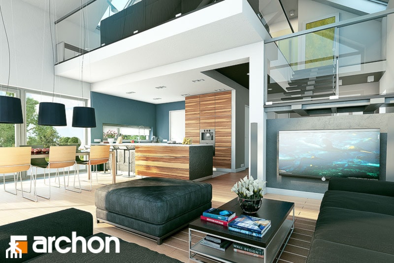 Dom w laurach - projekt ARCHON+ - zdjęcie od ARCHON+ Biuro Projektów