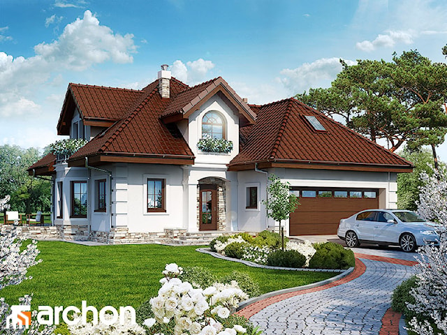 Projekt domu ARCHON+ Dom w rukoli (G2)