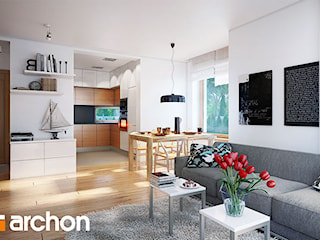 Projekt domu ARCHON+ Dom w rododendronach (N)