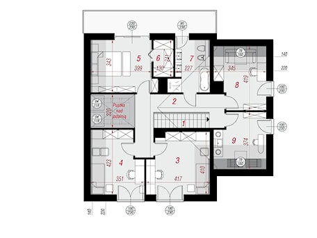 Aranżacje wnętrz - Domy: Dom w amorfach - ARCHON+ Biuro Projektów. Przeglądaj, dodawaj i zapisuj najlepsze zdjęcia, pomysły i inspiracje designerskie. W bazie mamy już prawie milion fotografii!