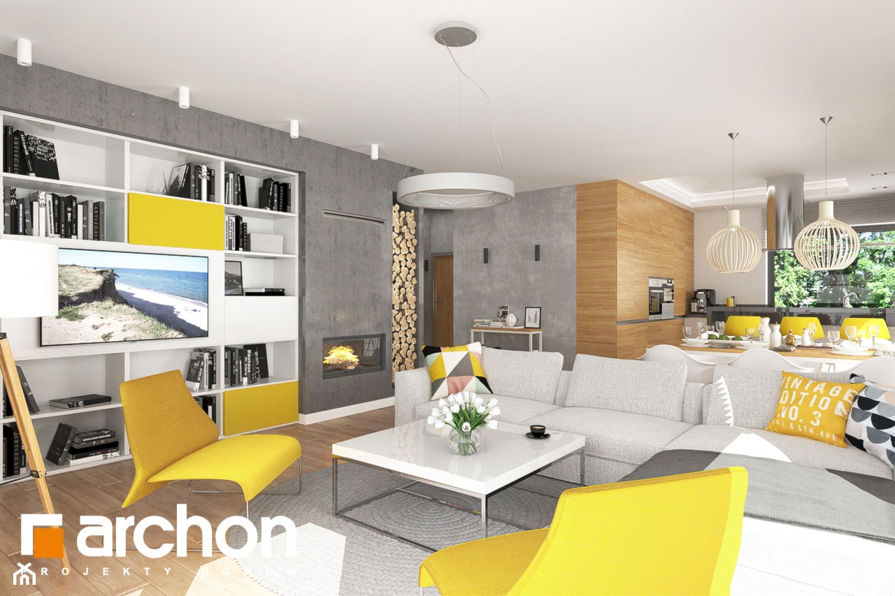 Dom w renklodach 2 - zdjęcie od ARCHON+ Biuro Projektów - Homebook