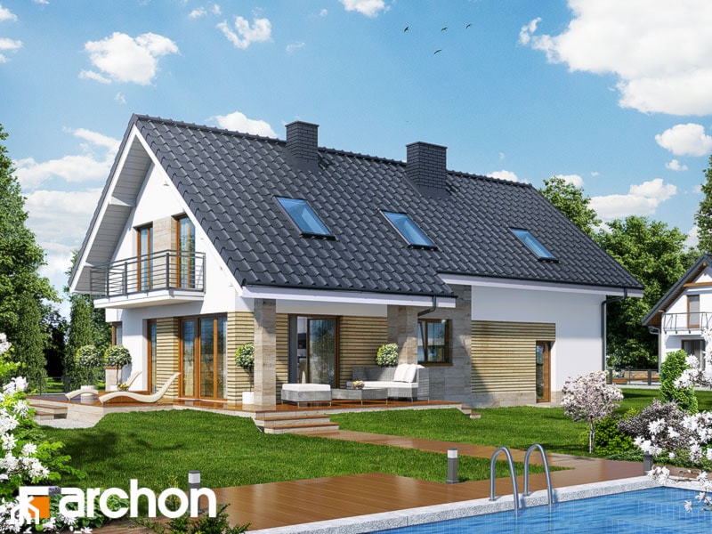Dom w idaredach (G2) - zdjęcie od ARCHON+ Biuro Projektów - Homebook