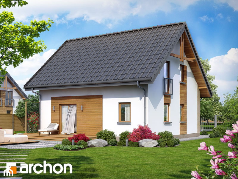 Dom w zielistkach - zdjęcie od ARCHON+ Biuro Projektów - Homebook