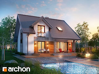 Projekt domu ARCHON+ Dom w filodendronach 3