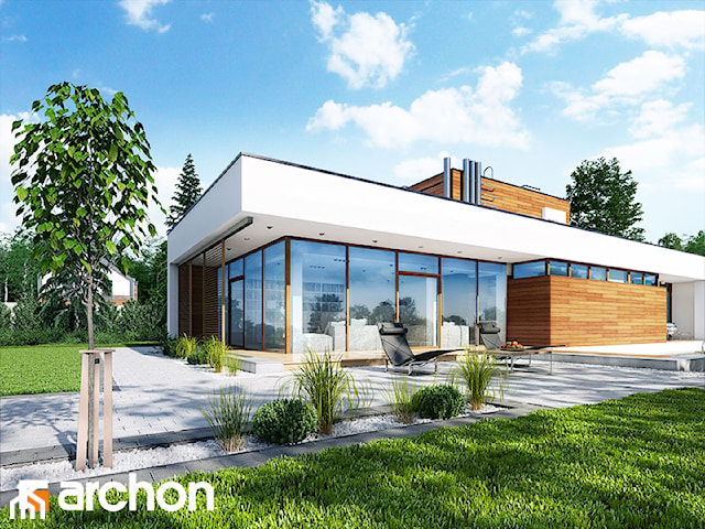 Projekt domu ARCHON+ Dom w borrago (G)