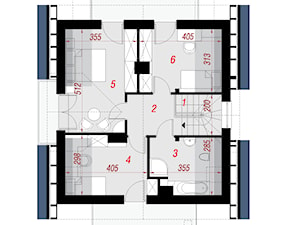 Dom w rododendronach (N) - Poddasze (Rzut) - zdjęcie od ARCHON+ Biuro Projektów