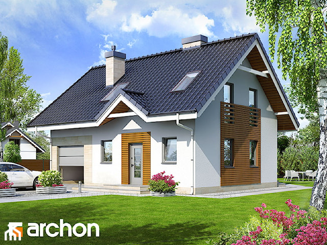 Projekt domu ARCHON+ Dom w borówkach 2