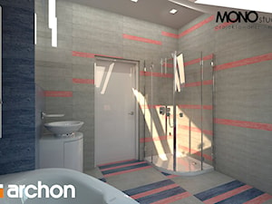 Dom - Miniaturka (N) - Wizualizacja łazienki - zdjęcie od ARCHON+ Biuro Projektów