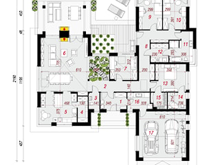 Projekt domu ARCHON+ Dom w kliwiach 4 (G2)
