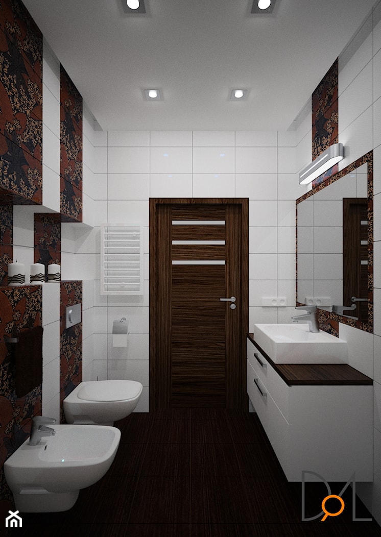 łazienka w brązie - zdjęcie od DiA Sp. z o.o. - Homebook