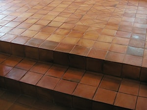 Płytki COTTO 20x20 rustykalna podłoga cegła - zdjęcie od domRustykalny.pl - Rogiński Warsztat Artystyczny