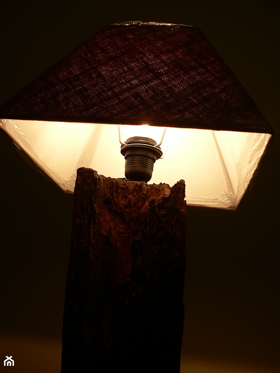 Stylowa lampa z drewna - zdjęcie od FreshLook