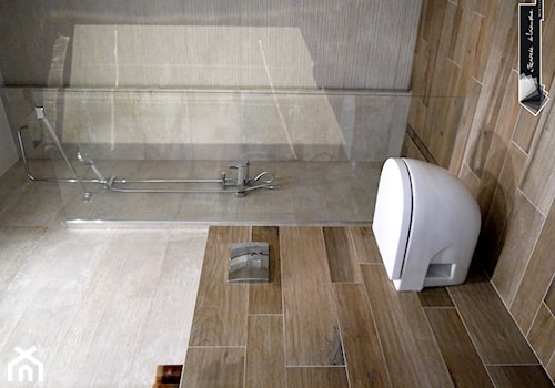 Średnia łazienka - zdjęcie od Izabela Widomska Wnętrza