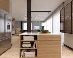 Dom w minimalistycznym stylu - Kuchnia, styl skandynawski - zdjęcie od Izabela Widomska Wnętrza - Homebook