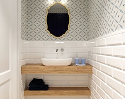 Mała toaleta - zdjęcie od Izabela Widomska Wnętrza - Homebook