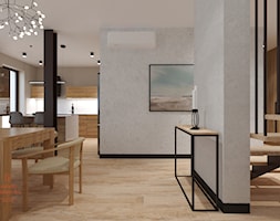 Dom w minimalistycznym stylu - Salon, styl nowoczesny - zdjęcie od Izabela Widomska Wnętrza - Homebook