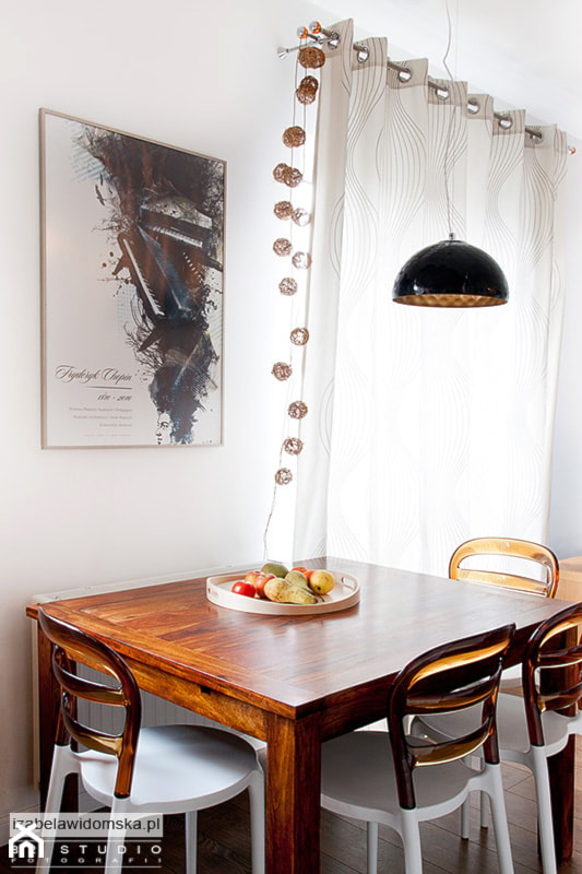 Jadalnia, styl minimalistyczny - zdjęcie od Izabela Widomska Wnętrza