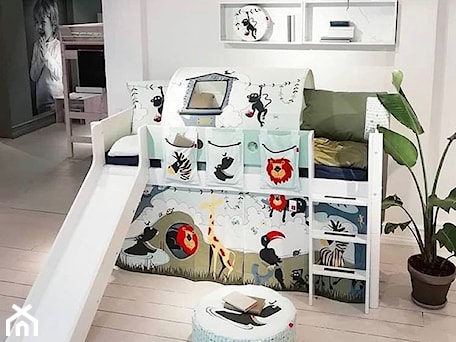Aranżacje wnętrz - Pokój dziecka: Łóżko ze zjeżdżalnią FLEXA White - Flexa. Przeglądaj, dodawaj i zapisuj najlepsze zdjęcia, pomysły i inspiracje designerskie. W bazie mamy już prawie milion fotografii!