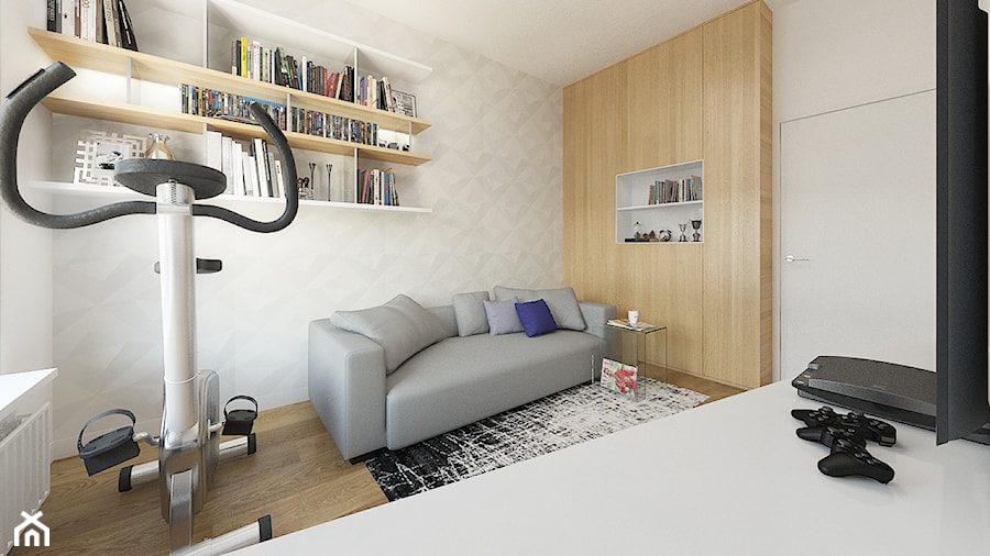 APARTAMENT 130M² – WILANÓW - Biuro, styl nowoczesny - zdjęcie od Devangari Design