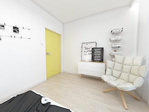 Wizualizacje | Mieszkanie 100m² Wilanów - Sypialnia, styl industrialny - zdjęcie od Devangari Design