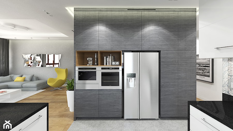 APARTAMENT 130M² – WILANÓW - Kuchnia, styl nowoczesny - zdjęcie od Devangari Design