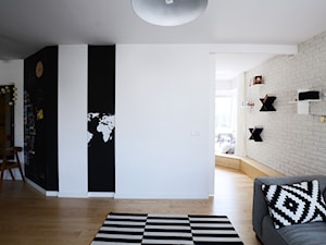 MIESZKANIE 62M² – PRAGA POŁUDNIE - Salon, styl skandynawski - zdjęcie od Devangari Design
