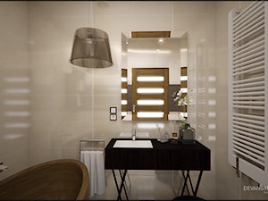 Elegancka łazienka i kuchnia - Łazienka, styl nowoczesny - zdjęcie od Devangari Design