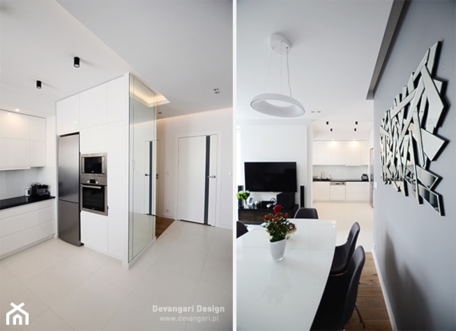 Mieszkanie 70m² Praga Płd - Kuchnia, styl nowoczesny - zdjęcie od Devangari Design