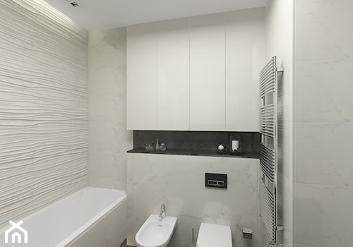 APARTAMENT 130M² – WILANÓW - Średnia bez okna łazienka, styl nowoczesny - zdjęcie od Devangari Design