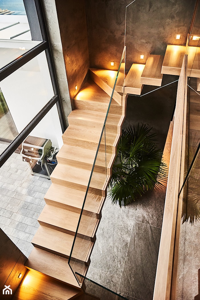 schody wspornikowe, schody dywanowe - Schody, styl nowoczesny - zdjęcie od KAISER Schody - Homebook