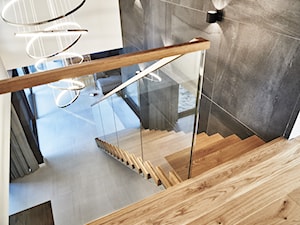 schody wspornikowe, schody półkowe 2 - Schody, styl nowoczesny - zdjęcie od KAISER Schody