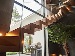 schody wspornikowe, schody dywanowe - Schody, styl nowoczesny - zdjęcie od KAISER Schody